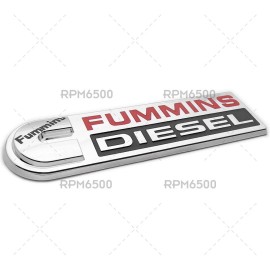 RPM6500 CUMMINS FUMMINS DIESEL FENDER DOOR TAILGATE BADGE NAMEPLATE EMBLEM FIT RAM DODGE