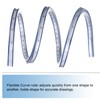 QUARKZMAN Flexible Ruler 36 Inch 90 cm Curve Ruler for