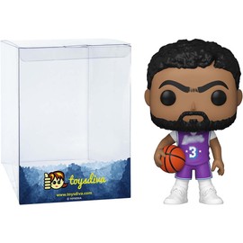 Anthon y Davis: P o p ! Basketball Vinyl Figurine Bundle with 1 Compatible Graphic Protector (147-64009 - B)