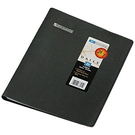 At-A-Glance 70-214-05 24-Hour Appointment Book Ruled 1 Day/page, Hourly Appts, 8-1/2 x 11, Black