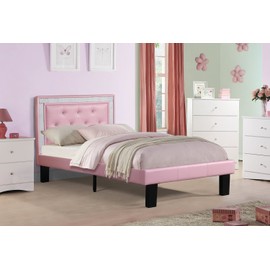 Poundex F9375T Bobkona Heartland, Twin, Pink