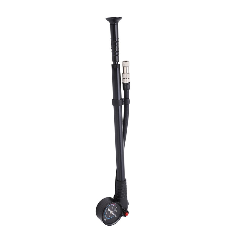 Shock Pump 300PSI Visual Pressure Dial 360° Rotation Inflation Tube