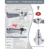 Phivan Commercial Faucet Parts Kitchen Faucet Handle Replacement Kit -
