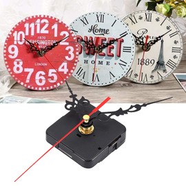 Mecanismo para Reloj de Pared, Maquinaria para Reloj de Pared Silencioso, Piezas de Movimiento de Reloj, Mecanismo Cuarzo DIY para Decoración de Casa Oficina