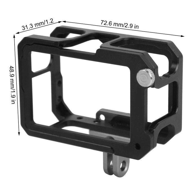 Aluminium Alloy Camera Cage Case for DJI Osmo Action Camera