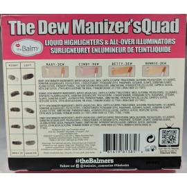 The Balm Cosmetics (AS IS) theBalm Cosmetics The Dew Manizer's Quad Liquid Highlighters