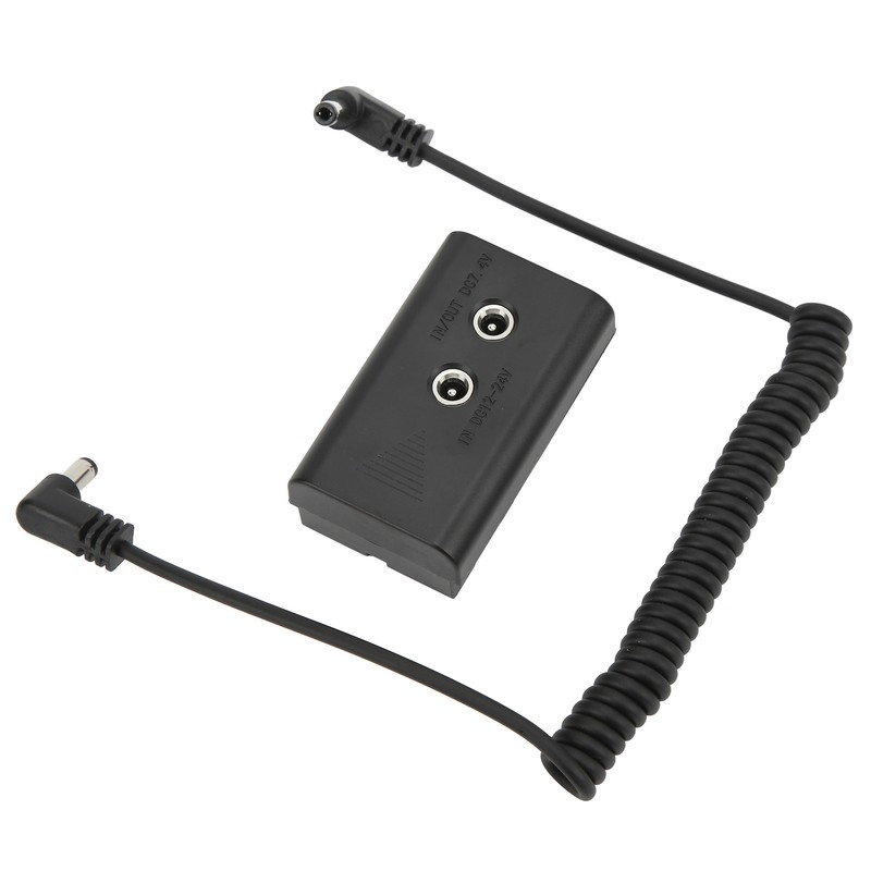 Dummy Battery with DC 7.4V Elbow Power Cable for Sony