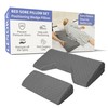 Lenora Bed Sore Pillow Set, Positioning Wedge Pillow with Extra