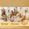 Foot Care Kit with Towels, Scrub, Heel Mask, Lotion, Soak