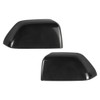 Exterior Top Half Tow Mirror Cap Cover Compatible with Ford