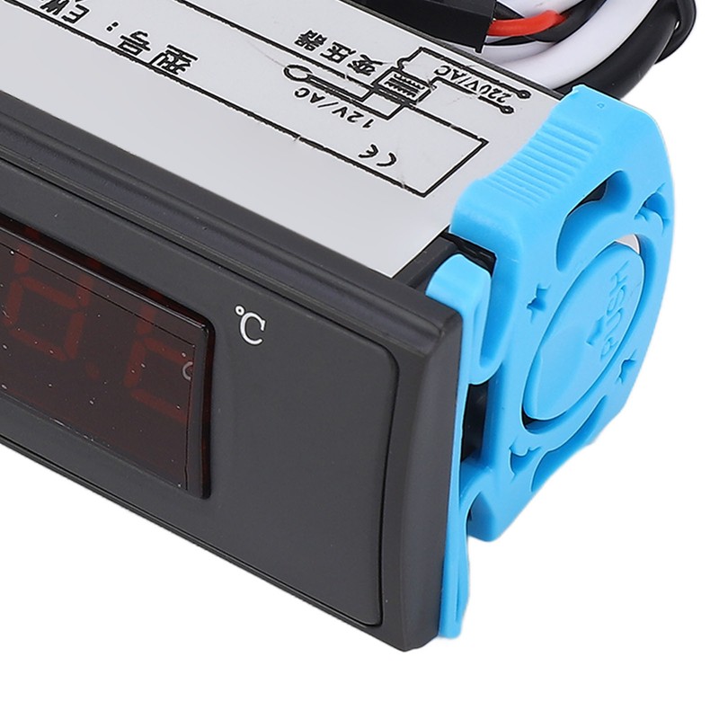 Digital Thermostat 0.1℃ Resolution 0.5℃ Accuracy Dual Display Temperature Controller