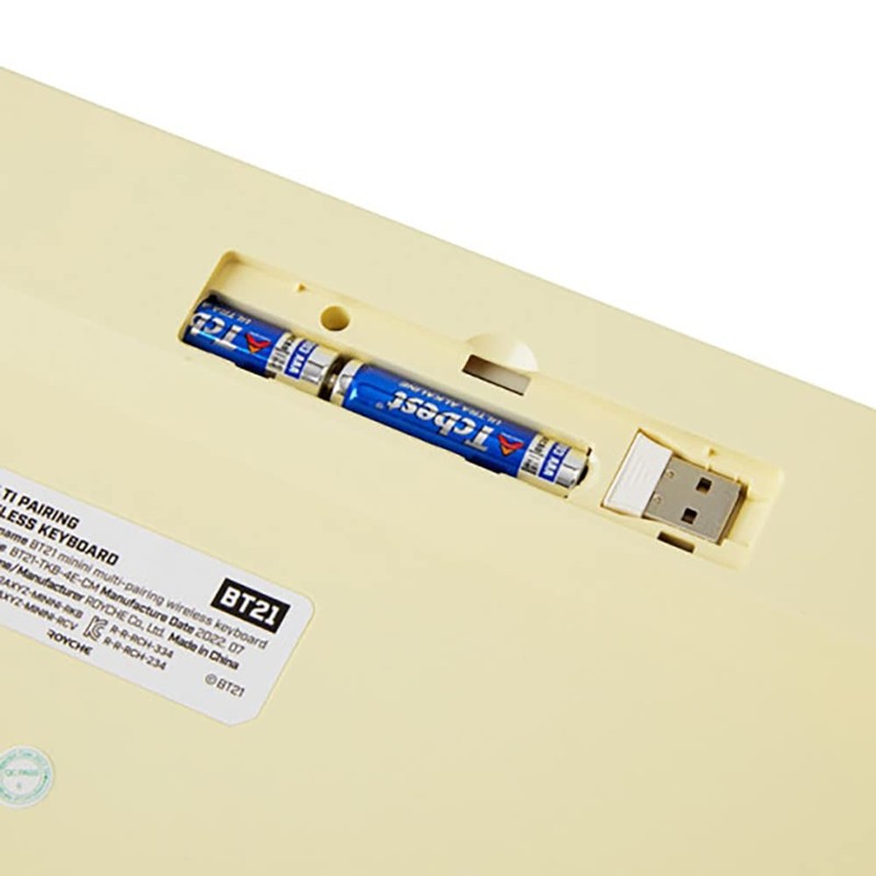 KHVATEC BT21 minini Multi-Pairing Wireless Keyboard (CHIMMY)