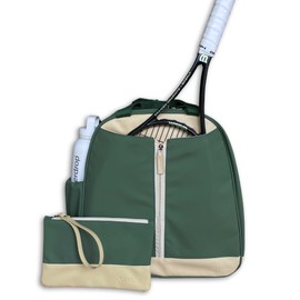 AYRES OUTDOOR Tennis Bags for Women, Designer Tennis Racket BackPack, Women Tennis Bag, Tennis Bags 2 Rackets (Turquoise)