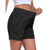 Nomolen Womens Quick Dry Hiking Shorts, Lightweight Athletic 5 inch