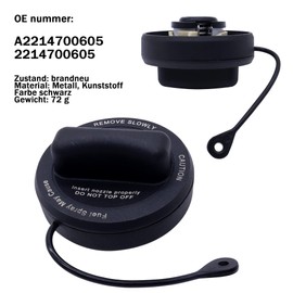 HISports Fuel Cap A2214700605 Compatible with Mercedes A209 C216 R171 R230 S211 W203 W211 X204 Replace 2214700605