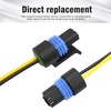 UOIENRT 85100 Coolant Temperature Sensor Connector with Electrical Harness, Replacement
