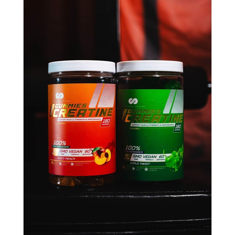 Limitless Pharma Pure Creatine Gummies | 5g Creatine Monohydrate |