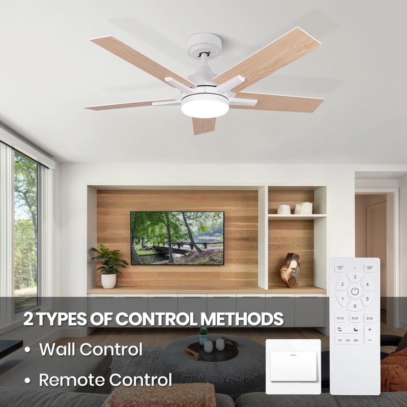 SODSEA Ceiling Fan Remote Control Kit, Replacement for 42/52 Inch