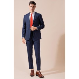 L04AYABY Men's Ties Red Neckties for Men Solid Color 3.15"(8cm) Ties Mens Plaid Necktie for Wedding Tie Formal Neck Tie