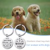 Guqqeuc Dog Mum Keyring Gifts for Women Dog Lovers Gifts