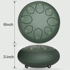MENGBEI Rain Drum for Outside,6 Inches 8 Notes Rain Drum