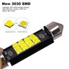 SOCAL-LED LIGHTING 31mm Festoon LED Bulb Canbus Super Bright 3030