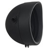 FATECIM Motorcycle 7" Round Headlight Bucket Housing with Visor 7