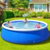 ESPIDOO 76cm Inflatable Swimming Pool: Large PVC Butterfly Coil Mesh