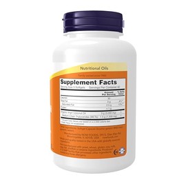 NOW Virgin Coconut Oil 1000 mg,120 Softgels