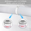 Joycabin Air Conditioning Exhaust Hose Adapter, 150 mm Outside/130 mm