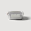 JAJU [JAJU] Stainless Modular Airtight Container 800ml White