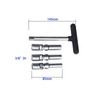 UTMALL 4 Piece Glow Plug Socket Set with 3/8" Dr