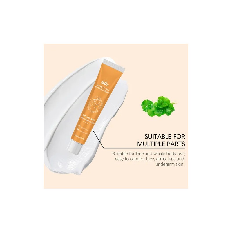Crema Depilatoria Para Labio Superior Para Mujeres Y Hombres