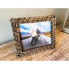 Bicycle/Motorcycle Chain Picture Frame 8" X 10" Photo - Faux