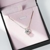 WOAINI Moissanite Pendant Necklaces for Women, Solitaire Moissanite Necklace Pendant,