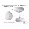 Kavo y gnatus Escupidera Dental Cerámica 23 Cm Gnatus Kavo