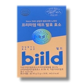 BIILD Premium Teff Fermentation Enzyme 3g 30 packs / BIILD 프리미엄 테프 발효 효소 3g 30포