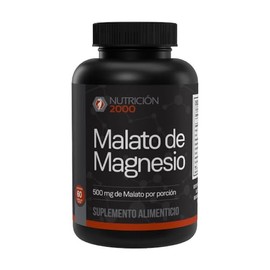 Malato de Magnesio N2000, 500 mg, 60 Cápsulas, Suplemento Alimenticio, Magnesio en Cápsulas                                                           