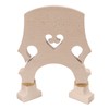 Violin Bridge Maple Wood Adjustable Brass Screw Double Bass Bridge