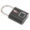 Fingerprint Padlock Biological Recognition Aluminium Alloy USB Rechargeable Support 10