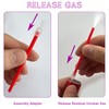 Butane Tank Adapter - 3 Sets Butane Nozzle Tips -