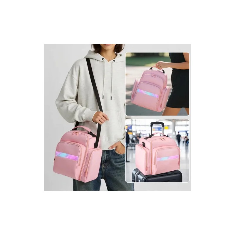 Maletin Maquillaje Para Uñas Bolsa Organizadora Desmontable