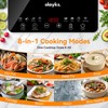 Olayks Protable Induction Cooktop, 1800w Hot Plate Electric Stove