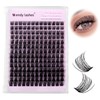 FD18-10-1018 Eyelash Extensions, C Curl, Natural Cluster Lashes, FD18-10-18 mm,