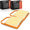 Frankberg 2 x Air Filter with Filter Insert Compatible with