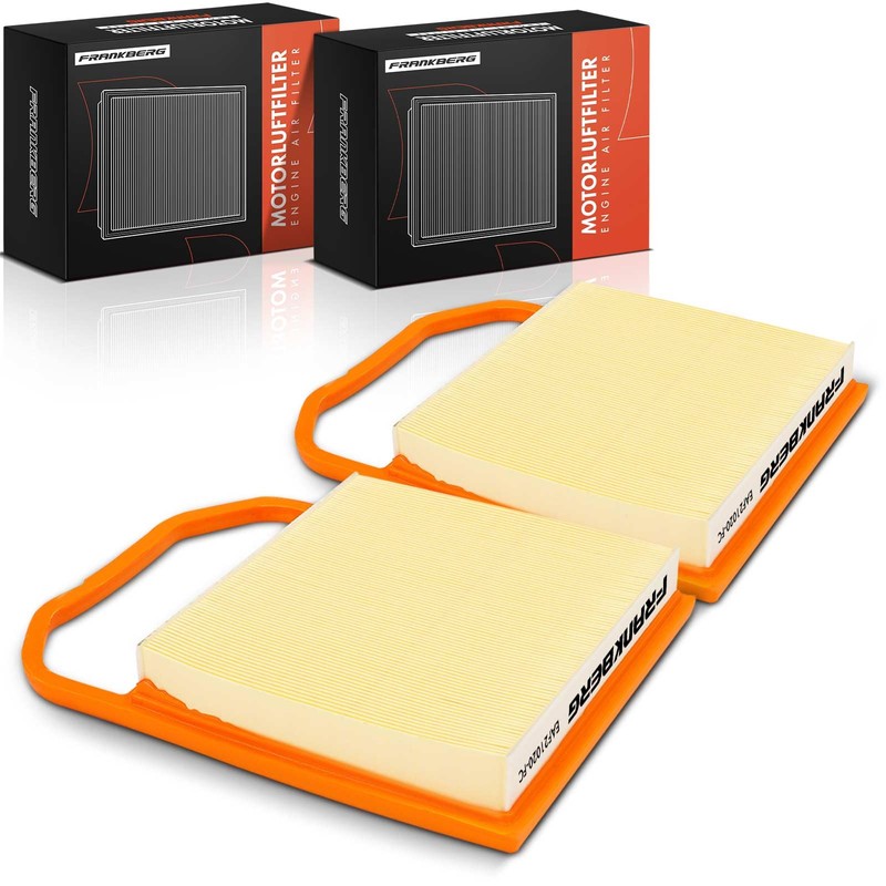 Frankberg 2 x Air Filter with Filter Insert Compatible with