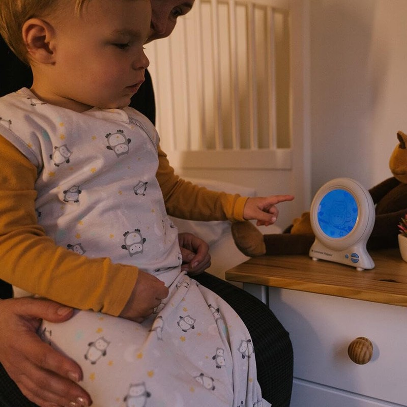 Tommee Tippee Groclock Sleep Trainer Clock |Alarm Clock and Nightlight