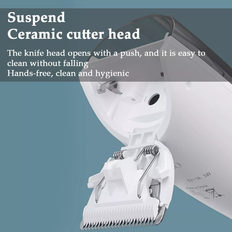 donwell Silent Kids Hair Clippers - Self-Priming, Quiet & Safe