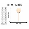 Unfinished Wood Candy Lollipop Shape - Craft - up to