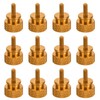 sourcing map 12pcs M3x8mm Knurled Thumb Screw Computer Case Threaded